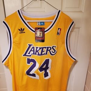 Kobe Bryant adidas hardwood LA Lakers jersey XL